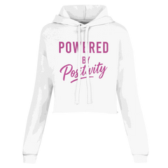 Motivational Women's Cropped Hoodie 84655076-96af-4388-b032-52e80744ba60