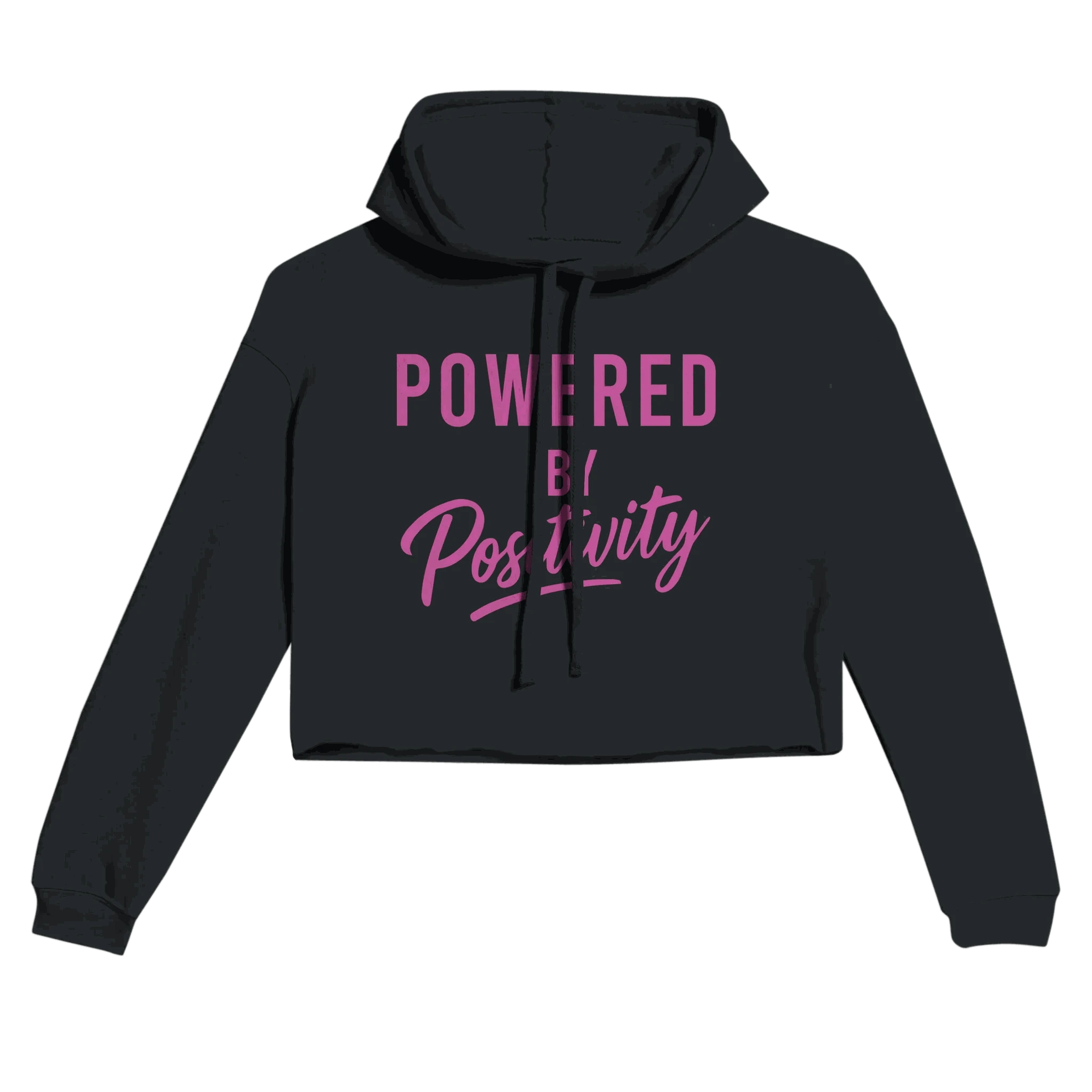 Motivational Women's Cropped Hoodie 4e7f5879-0055-42c4-bb65-5e51c5ab2dcc